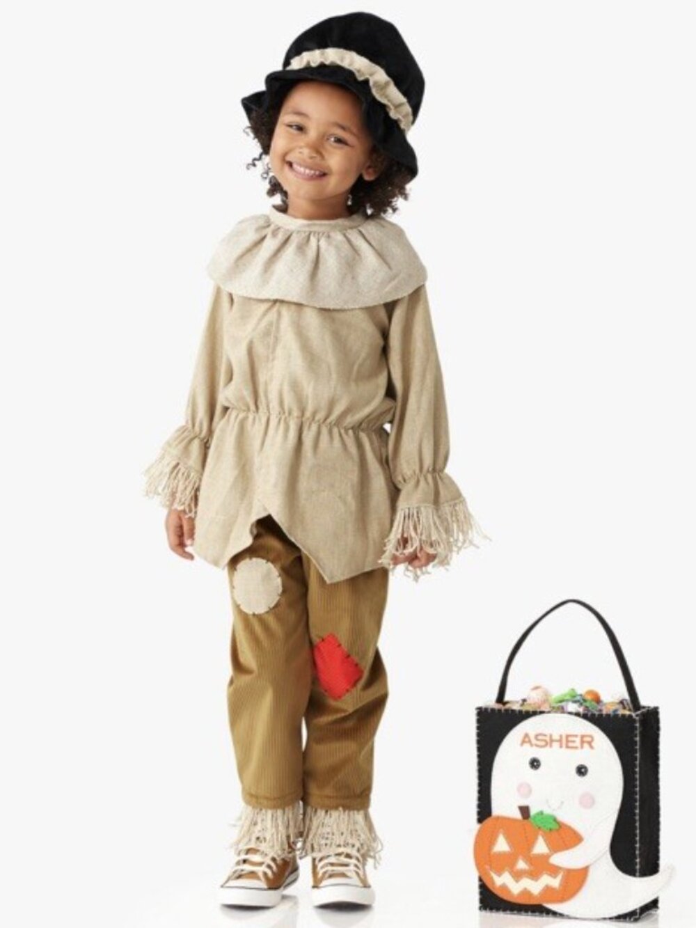 Pottery Barn Kids Scarecrow Costume 4-6Y
